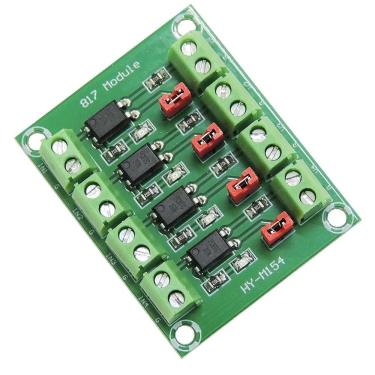 Imagem de Modulo Optoacoplador 4 Canais Pc817