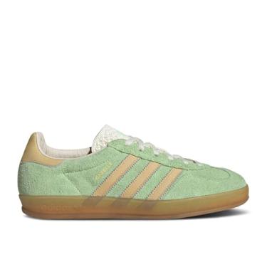 Imagem de adidas Gazelle Indoor Tênis feminino Green Spark IE2948 tamanho 40