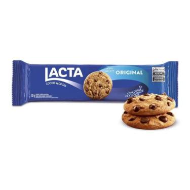 Imagem de Cookies Biscoito Chocolate ao Leite Lacta 80g