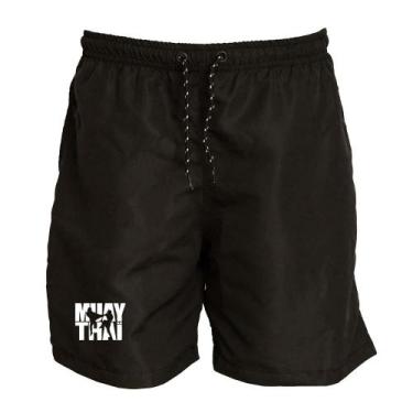 Imagem de Short Masculino Tactel Muay Thai Treino Academia Conforto - Ragor, M, 