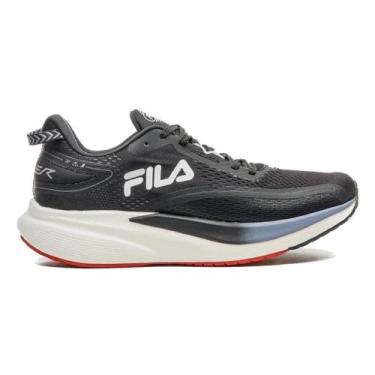 Imagem de Tenis fila racer t2 xtreme masculino-preto/azul/vermelho, 38