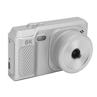 Imagem de Câmera Digital, 1080P 48MP HD 16X Zoom Digital, Foco Automático, Anti-vibração, Câmera Vlogging Com Tela TFT de 2,8Polegadas,Câmera Portátil de Disparo de Ponto Compacto do