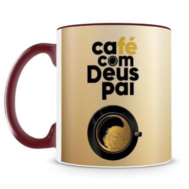 Imagem de Caneca Café com Deus Pai