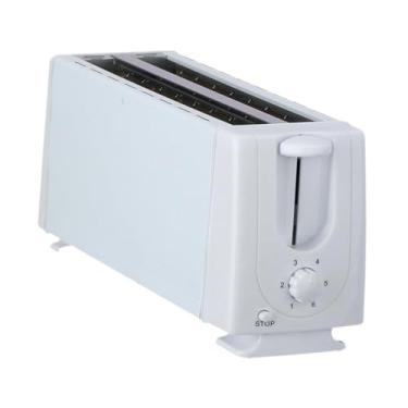 Imagem de YWJLQH Torradeira elétrica de aço inoxidável, fabricante de pão, waffle, sanduíche para cozinhar