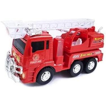 Imagem de Caminhão Bombeiro Bate E Volta Com Som, Luzes e movimento