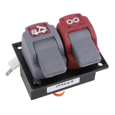 Imagem de Válvula de Controle Duplo Hidráulico, Semi-reboques de Alta Sensibilidade, Válvula Manual Dupla para Máquinas Agrícolas, Caminhões Auto-despejo