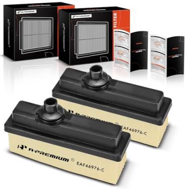 Imagem de A-Premium Filtro de ar de motor de 2 peças compatível com Ford F-150, F-200, F-250, F-350, F-53 Motorhome Chassis, F-Super Duty, Taurus, E-150 Econoline & Lincoln Continental, Town Car & Mercury