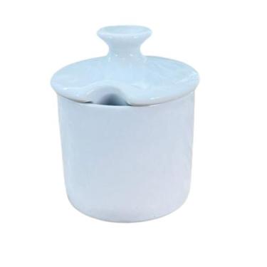Imagem de Açucareiro 250ml em porcelana branca forte e resistente. - Antilope De