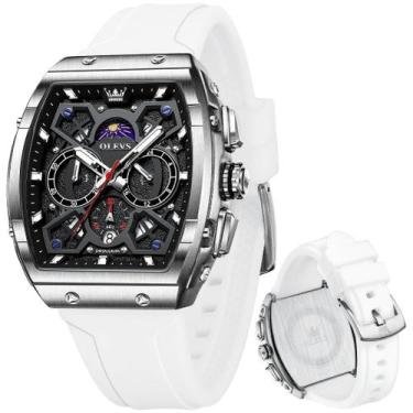 Imagem de Relógio OLEVS Masculino - Cronógrafo Stylish à Prova D'Água - Mostrado