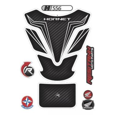 Imagem de Adesivo Protetor De Tanque Hornet  Preto Resinado - Resitank