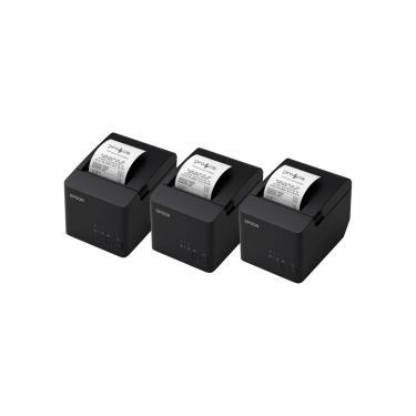 Imagem de Kit Epson 03 Impressoras Térmicas Tm-T20X-II Ethernet e USB