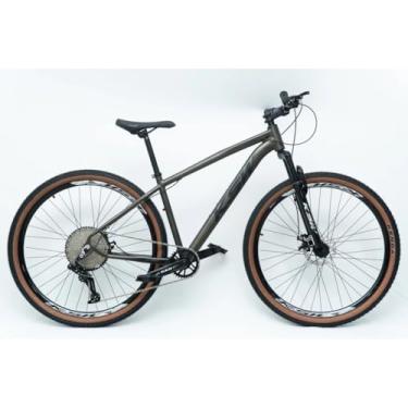 Imagem de Bicicleta Aro 29 KSW MTB 12 Vel Quadro em Alumínio Freio a Disco Câmbio de Alta Precisão (Verde Pérola, 15)