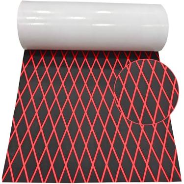 Imagem de LFYZYDSS Piso de barco, espuma vinílica acetinada, decking autoadesivo de teca sintética, plataforma marítima, tapete antiderrapante para deck, iate, barco, pesca, barco, prancha de surf, 260 cm/240