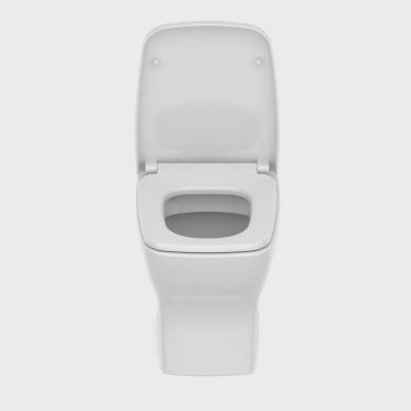 Imagem de Kit 2 Vasos Sanitário Convencional com Assento Queda Amortecida Boss Incepa