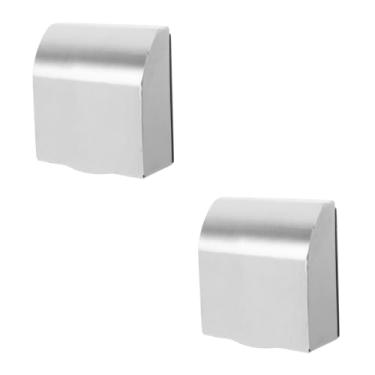 Imagem de Tofficu Tampa De Tomada De Aço Inoxidável À Prova De Intempéries 2 Peças - Caixa Elétrica À Prova D'Água De 1 Via Para Uso Externo Protetor De Interruptor À Prova De Ferrugem Para