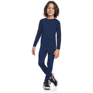 Imagem de Pijama Térmico Infantil Segunda Pele Cores Fakini