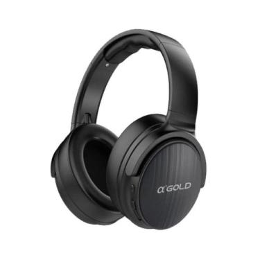 Imagem de Fone de Ouvido Sem Fio Bluetooth 5.3 Pró Dobrável p/ Academia Trabalho