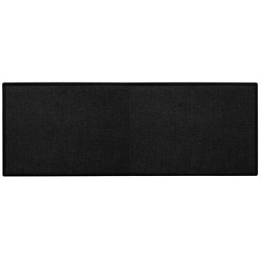 Imagem de Tapete Multi Gourmet Para Cozinha 50x140cm Kacyumara, Preto