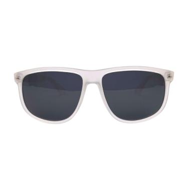 Imagem de Óculos de Sol Quadrado Masculino Maya Sonic Polarizado (Cristal)