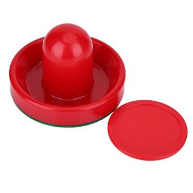 Imagem de Conjunto de discos empurradores de guarda-redes de hóquei no gelo de plástico leve, substituição para jogos de mesa, para entusiastas de hóquei no gelo (M 76 mm / 2,99 polegadas)