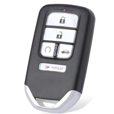 Imagem de Chaveiro inteligente para Honda Accord 2018-2021, substituição de chaveiro de proximidade Alliskeys para Honda Accord CWTWB1G0090 72147-TVA-A01