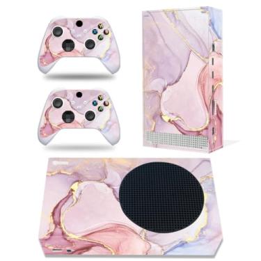 Imagem de Xbox Series S Stickers Full Body Vinyl Skin Decal Protective Cover for Microsoft Xbox Series S Console and Controllers (Series S Pink 1)
