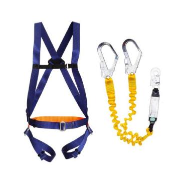 Imagem de KIT Cinto Paraquedista 1 Ponto + Talabarte Duplo Y com ABS - C.A 46891