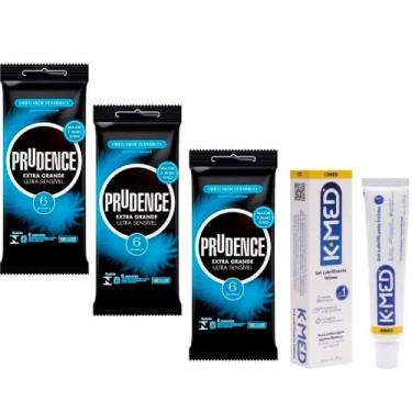 Imagem de Preservativo Prudence Extra Grande Ultra Sensível 18 Unidades 56mm + g