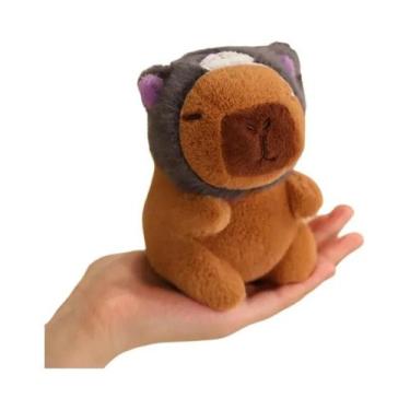 Imagem de Bonito Dos Desenhos Animados Capivara Saco De Pelúcia Pingente Boneca 