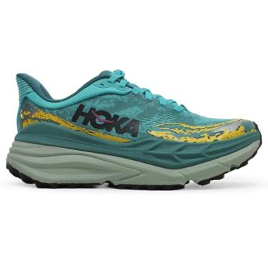 Imagem de HOKA ONE ONE Tênis feminino Stinson 7, Electric Aqua/Oceanic, 35