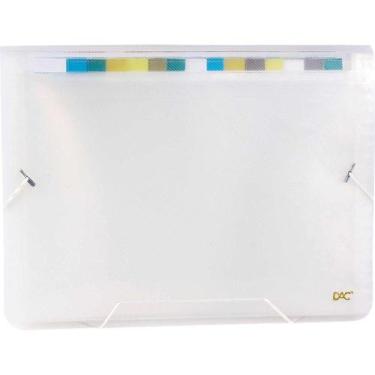 Imagem de Pasta Sanfonada A4 31 Divisões Dac Transparente Line