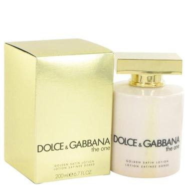 Imagem de Perfume Feminino Dolce & Gabbana 200 ML Golden Satin Loção