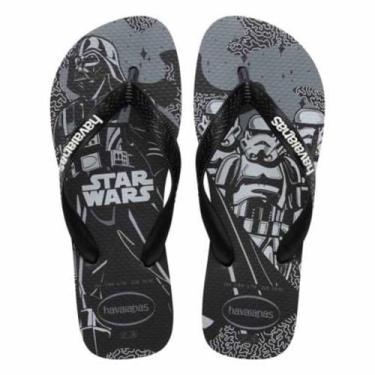 Imagem de Havaiana star wars fc 2025 - Havaianas, Preto, 41/42