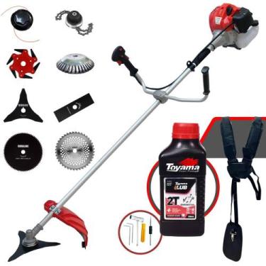 Imagem de Aparador de Grama Anmax CG430P À Gasolina 2T 43cc 2HP 9.000rpm 8 Em 1 