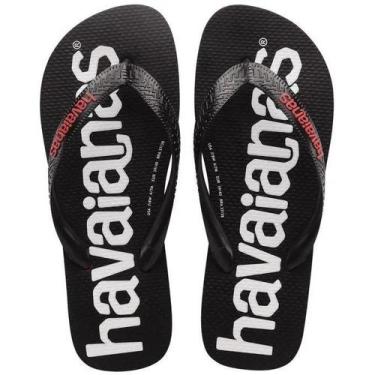 Imagem de Chinelo de Dedo Havaianas Top Logomania 2 Vermelho Rubi Original Uniss