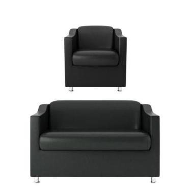 Imagem de Namoradeira + Polt. Bia P/ Sala de Estar Consultório Clinica Hospital 