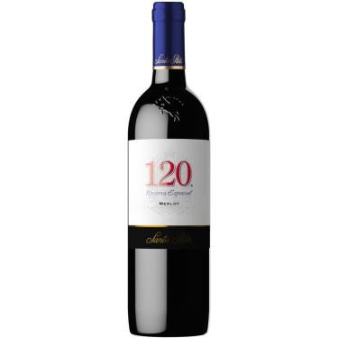 Imagem de Vinho Tinto Chileno Santa Rita 120 Merlot