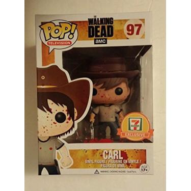 Imagem de Funko Pop! 7-11 Exclusive The Walking Dead #97 Carl Grimes Blood Splatter