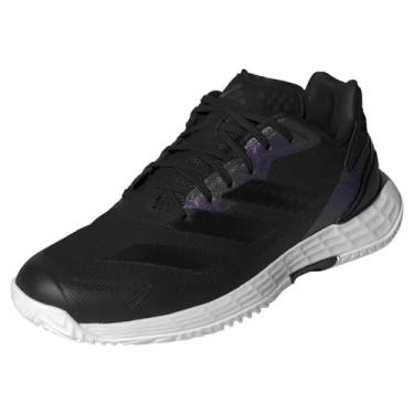 Imagem de adidas Tênis feminino Defiant Speed 2, Preto/Preto/Cinza, 5