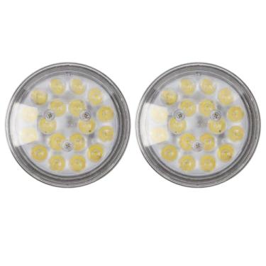 Imagem de CUCNEXT Luz de aterrissagem de aeronaves de grau de aviação PAR36 90W LED/trator, 7200 lúmens (feixe de inundação -2 peças)