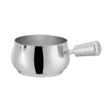 Imagem de predolo Mini frigideira com alça ergonômica, prato para molho de soja, molho de pimenta e marinada para sushi, Prata