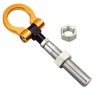 Imagem de MG Pro-industry Gancho de reboque resistente para pára-choques dianteiro e traseiro para INFINITI G35 G37 Q50L Q60L (dourado)