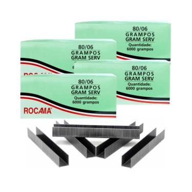 Imagem de Grampo Para Grampeador Pneumático 80/06Mm Rocama 4