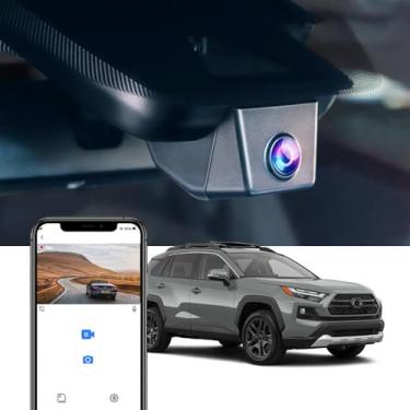 Imagem de FITCAMX 4K Dash Cam Adequada para Toyota Rav4 2022 2023 2024 Le Limited Se Adventure Xle Premium Xse(Modelo B) com Orifício de Ventilação, Aparência de Oem, Uhd 2160P Video Wifi, Gravação de Loop, Sen
