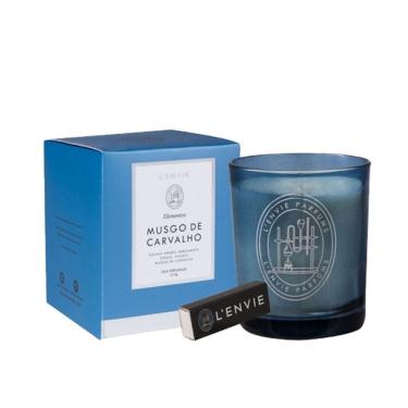 Imagem de Vela Perfumada Musgo de Carvalho 210g Lenvie Parfums