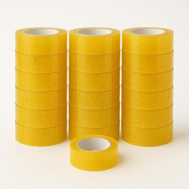 Imagem de Kit Fita Adesiva Larga Durex 1-20 Unidades Transparente 250M