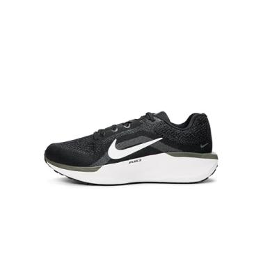 Imagem de Nike Tênis de corrida feminino Winflo 11 Road, Preto/Branco/Antracite/Cinza Frio, 11 X-Wide