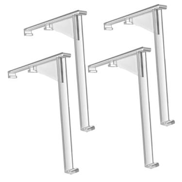 Imagem de Housoutil 4 peças de cortinas de janela, persianas de janela, clipes de persiana para sanefa vertical, clipes de cortina verticais, grampos de cortina, acessórios de plástico, ângulo reto