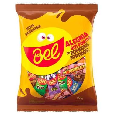 Imagem de Bombons Sortidos Moranguete Leite Condensado Bel 450g 50x9g - Intex