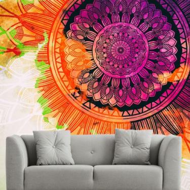 Imagem de Papel de Parede Mandala Decorativa Sala Painel - 288pcp - Allodi